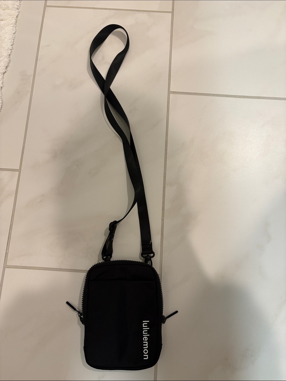 lululemon athletica Black Crossbody Pouch with Strap